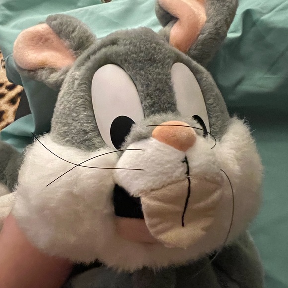 Vintage 1994 Warner Bros Bugs Bunny stuffed animal backpack - Picture 4 of 6